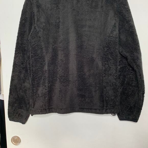 The North Face women's black Osito fuzzy fleece full zip up jacket Small - Picture 6 of 13